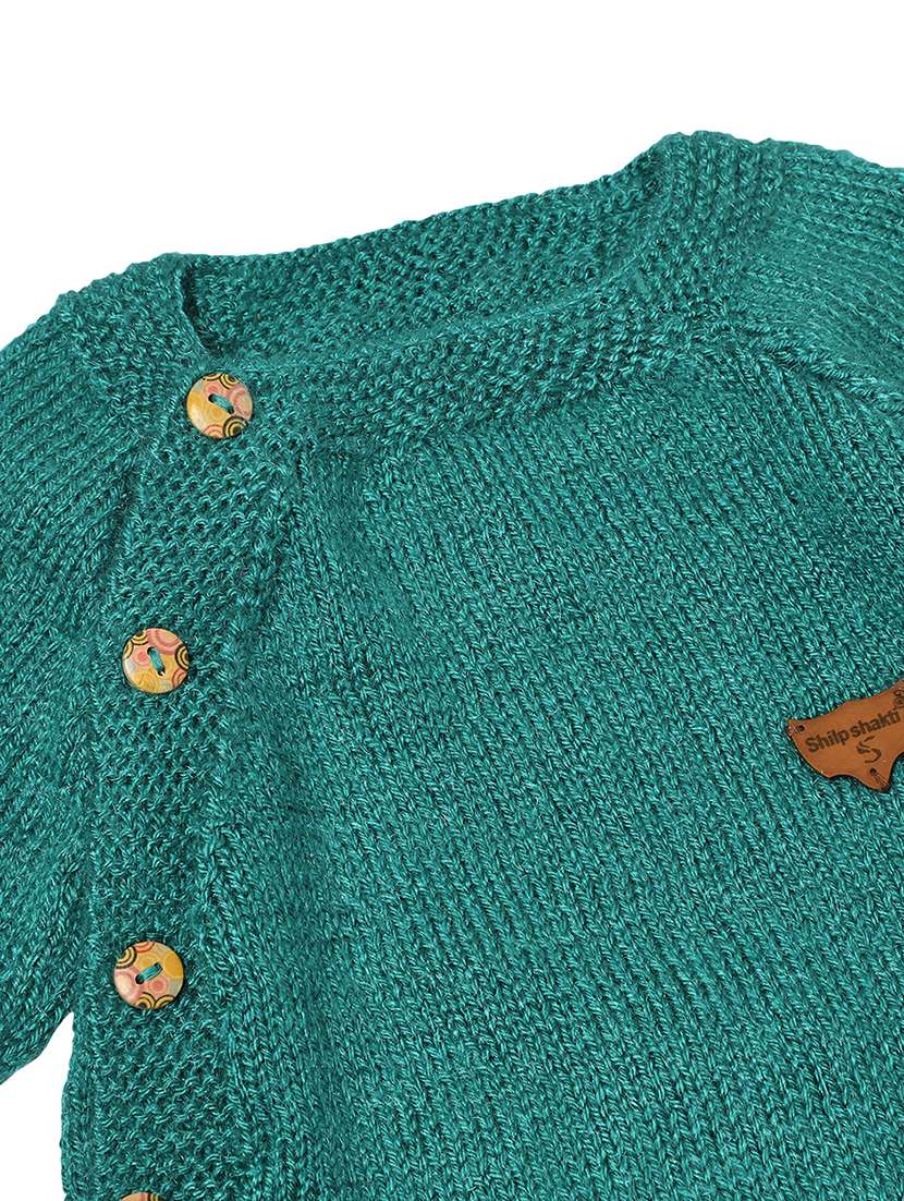 girls self design long sleeve sweater - 21647204 -  Standard Image - 3