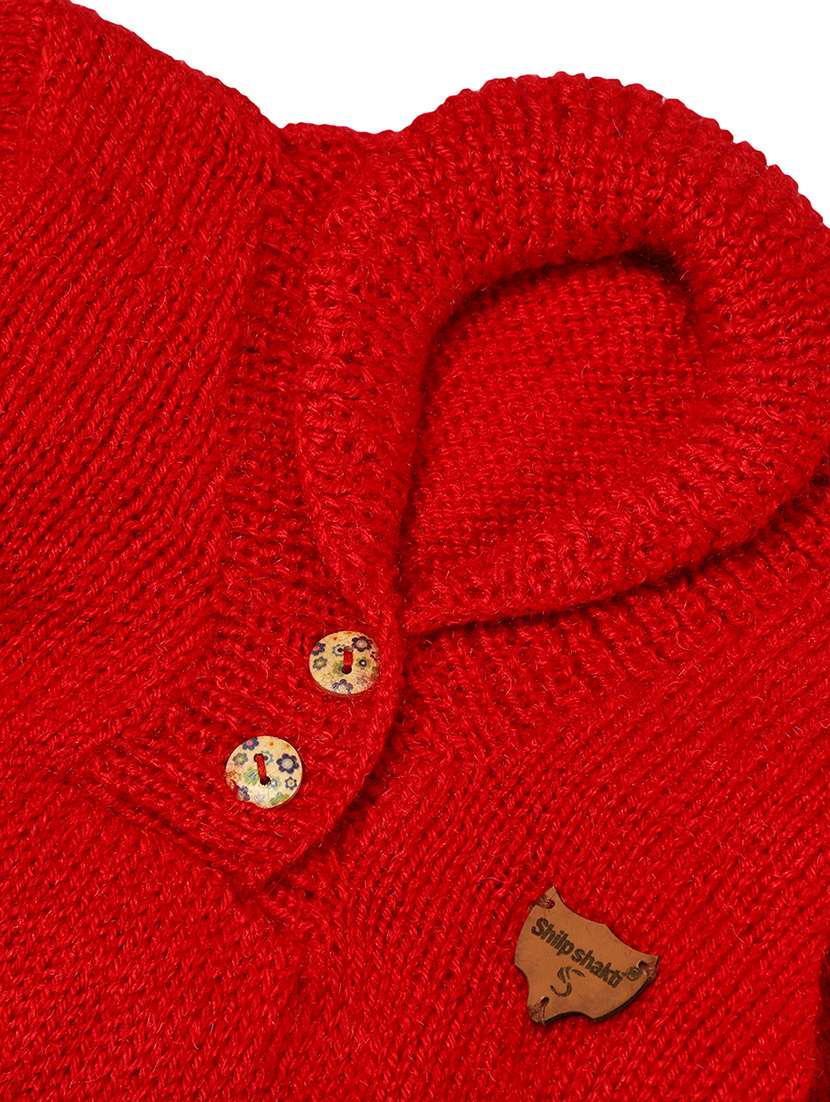 girls self design long sleeve sweater - 21647206 -  Standard Image - 3