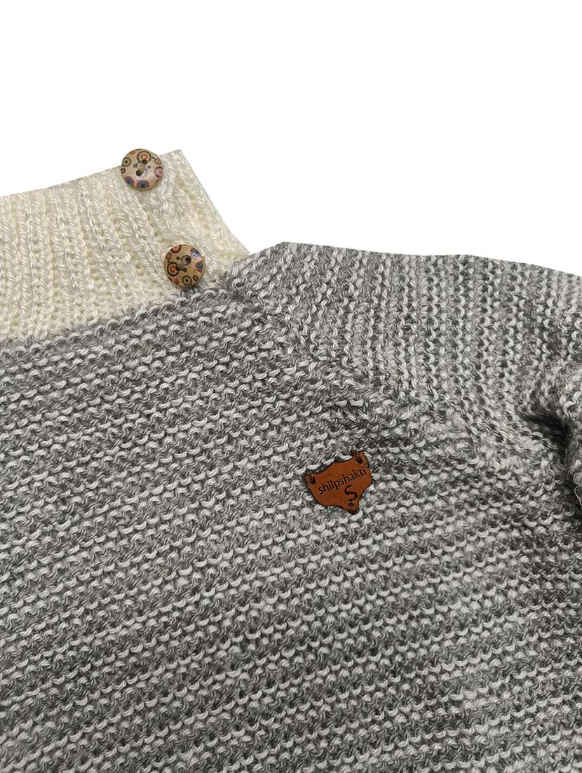 girls self design long sleeve sweater - 21647210 -  Standard Image - 3