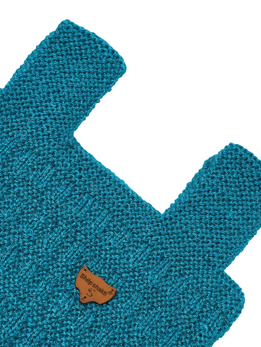 girls self design sleeveless sweater - 21647238 -  Standard Image - 3