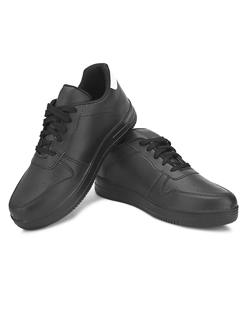 men black lace up sneaker - 21647298 - Standard Image - 3