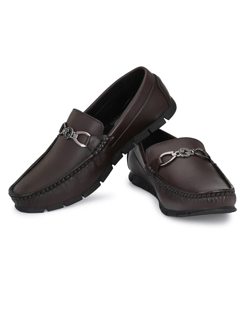 men slip on horsebit loafers - 21647347 - Standard Image - 3