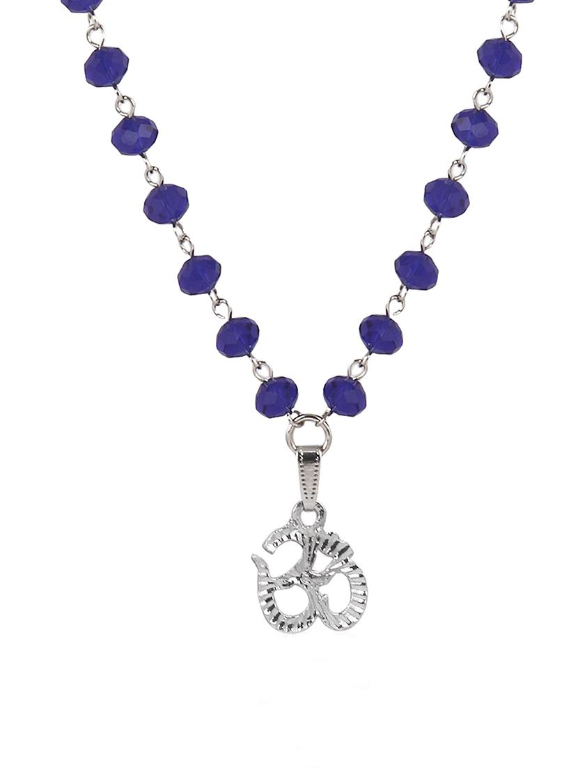 men sacred om pendant with chain - 21647407 -  Zoom Image - 0