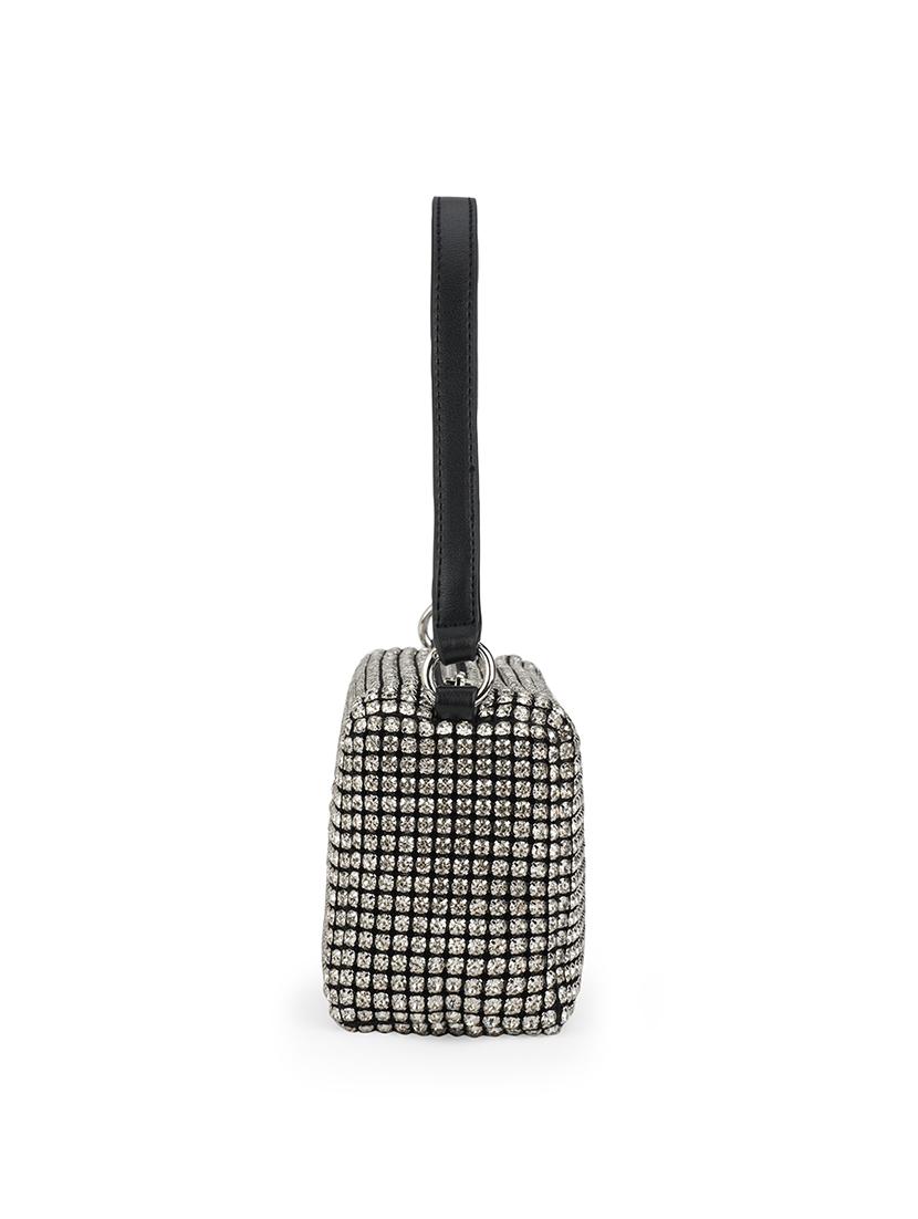 women embellished party handheld bag with detachable strap - 21648251 - Standard Image - 5