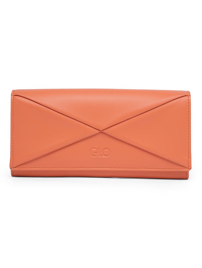 women coral leatherette wallet - 21648275 - Zoom Image - 0