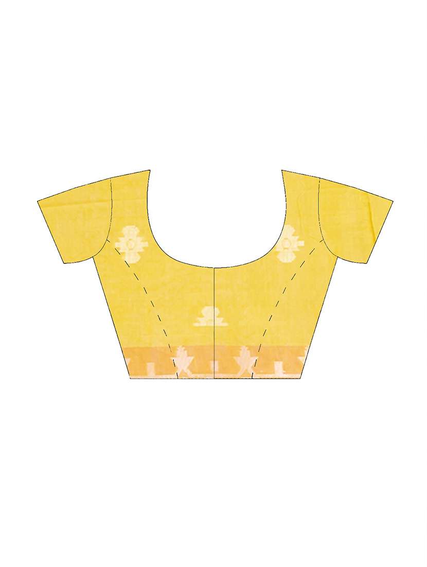 women self design handloom saree with blouse - 21648376 -  Standard Image - 3