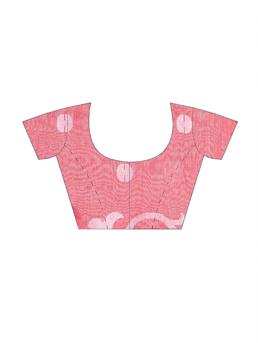 women self design handloom saree with blouse - 21648378 -  Standard Image - 3