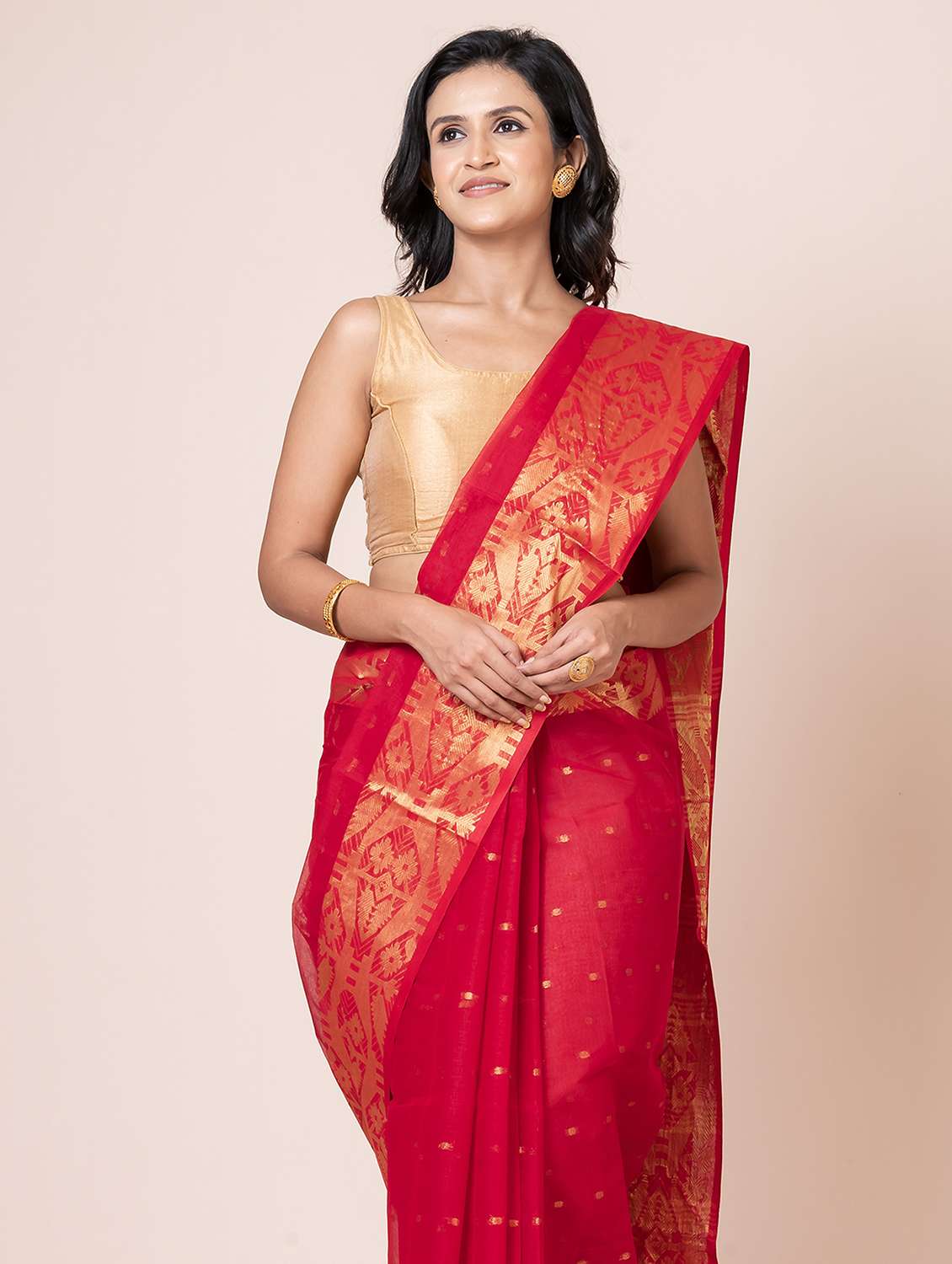 women self design handloom saree - 21648414 -  Standard Image - 3