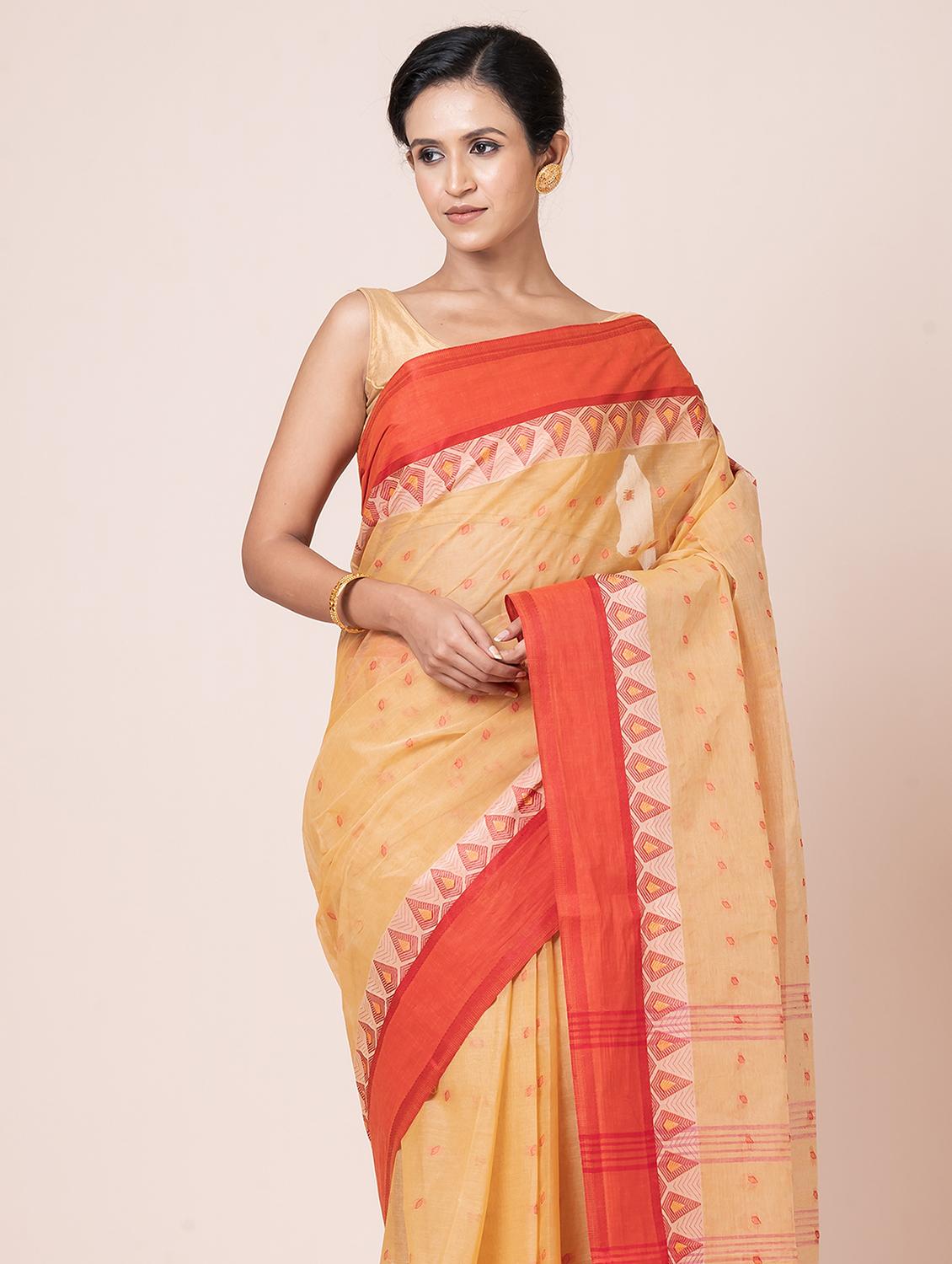 women self design handloom saree - 21648428 - Standard Image - 3