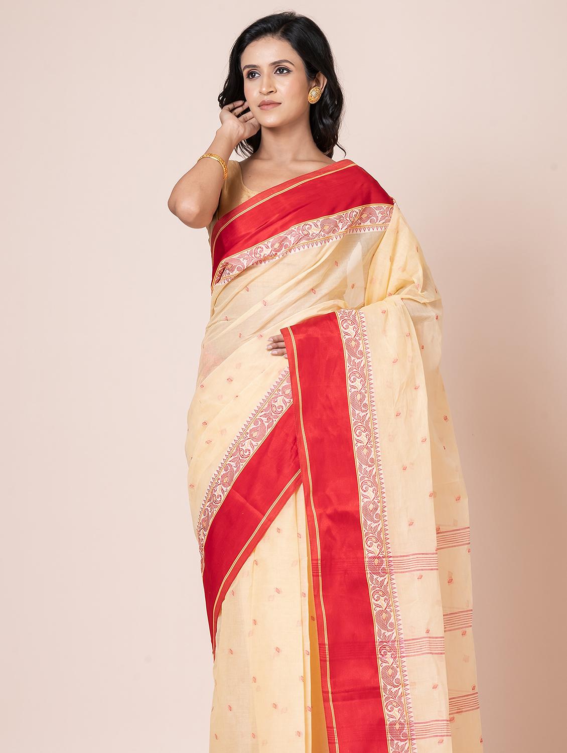 women self design handloom saree - 21648431 - Standard Image - 3
