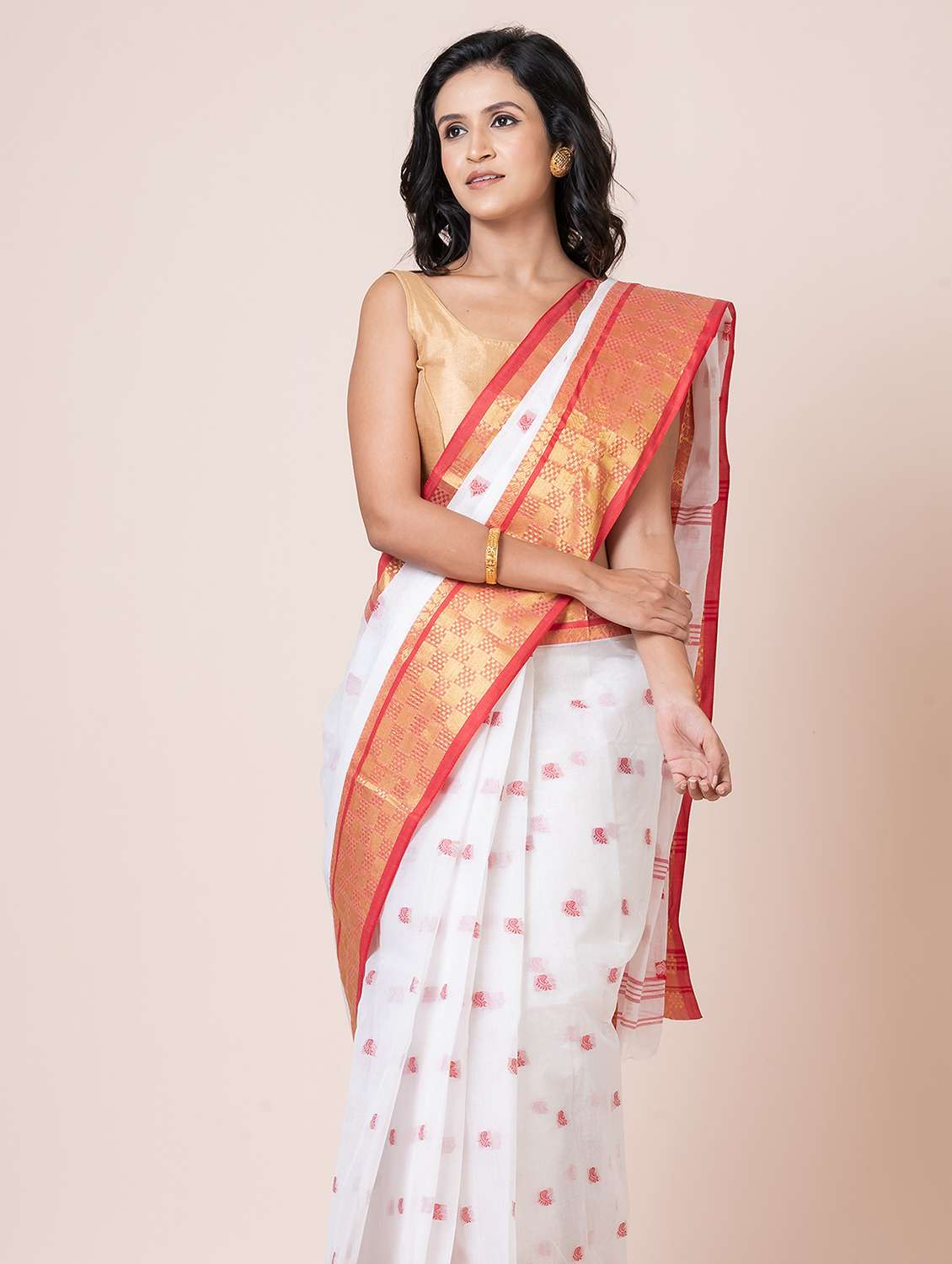 women self design handloom saree - 21648442 -  Standard Image - 3