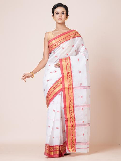 women self design handloom saree - 21648447 - Standard Image - 0