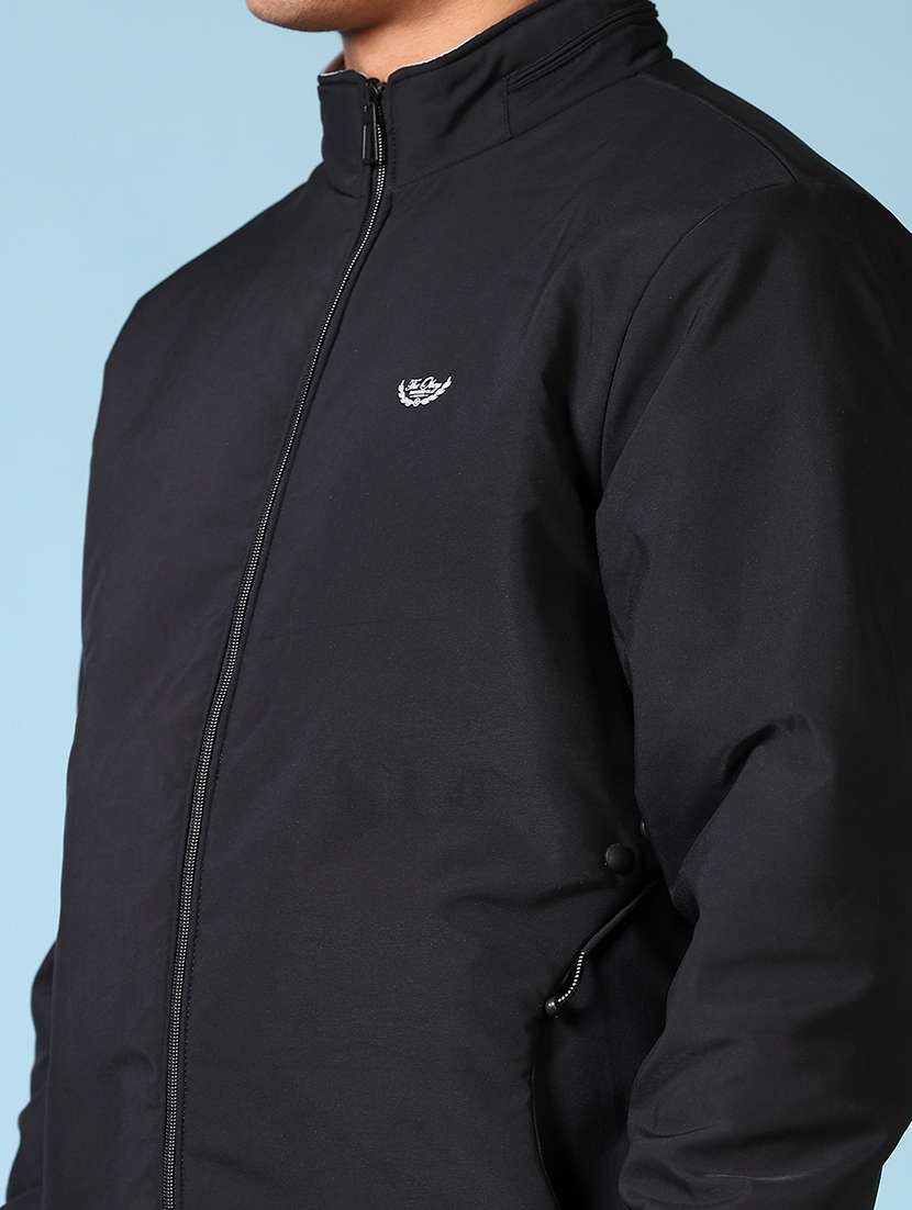 men solid long sleeve reversible bomber jacket - 21648465 -  Standard Image - 5