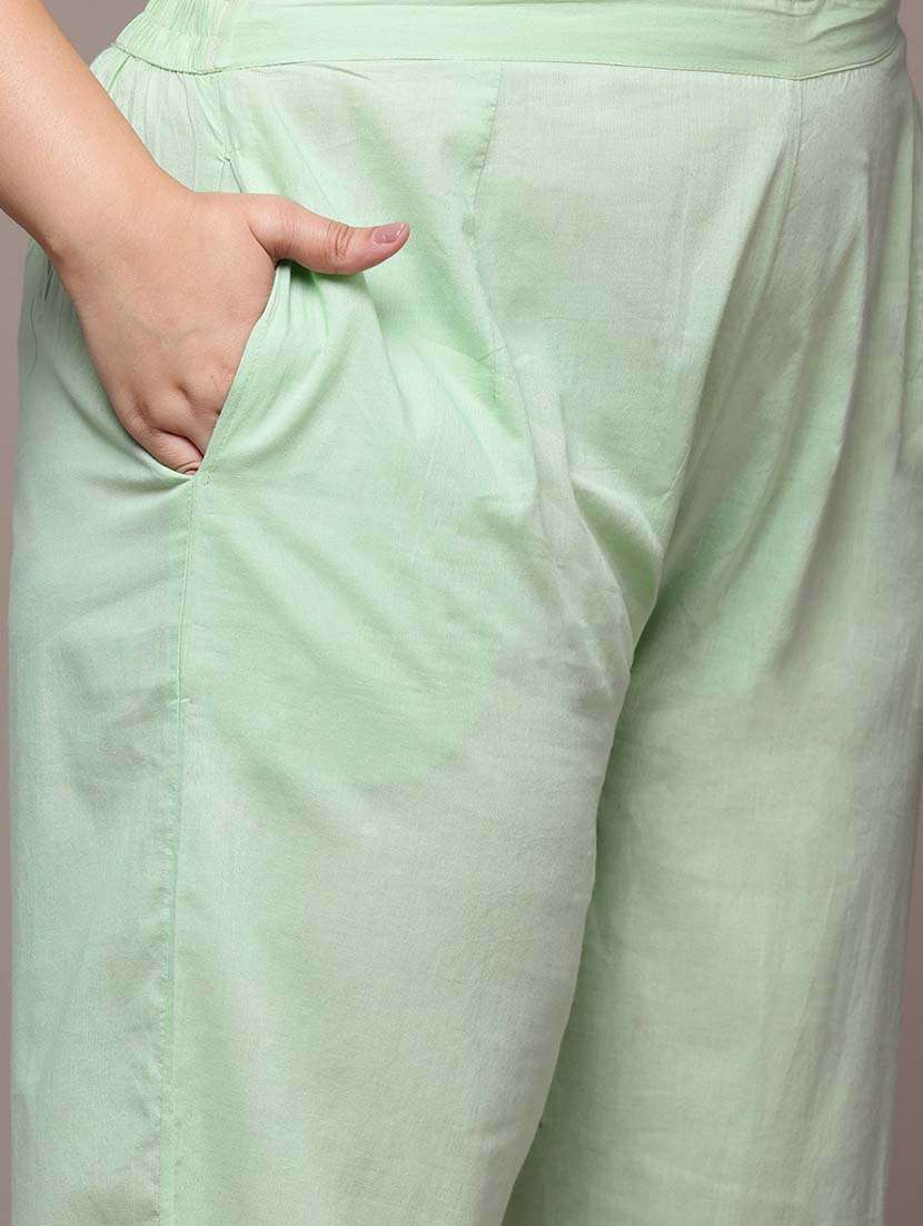 women three quarter sleeve kurta pant with dupatta set - 21648691 -  Standard Image - 5