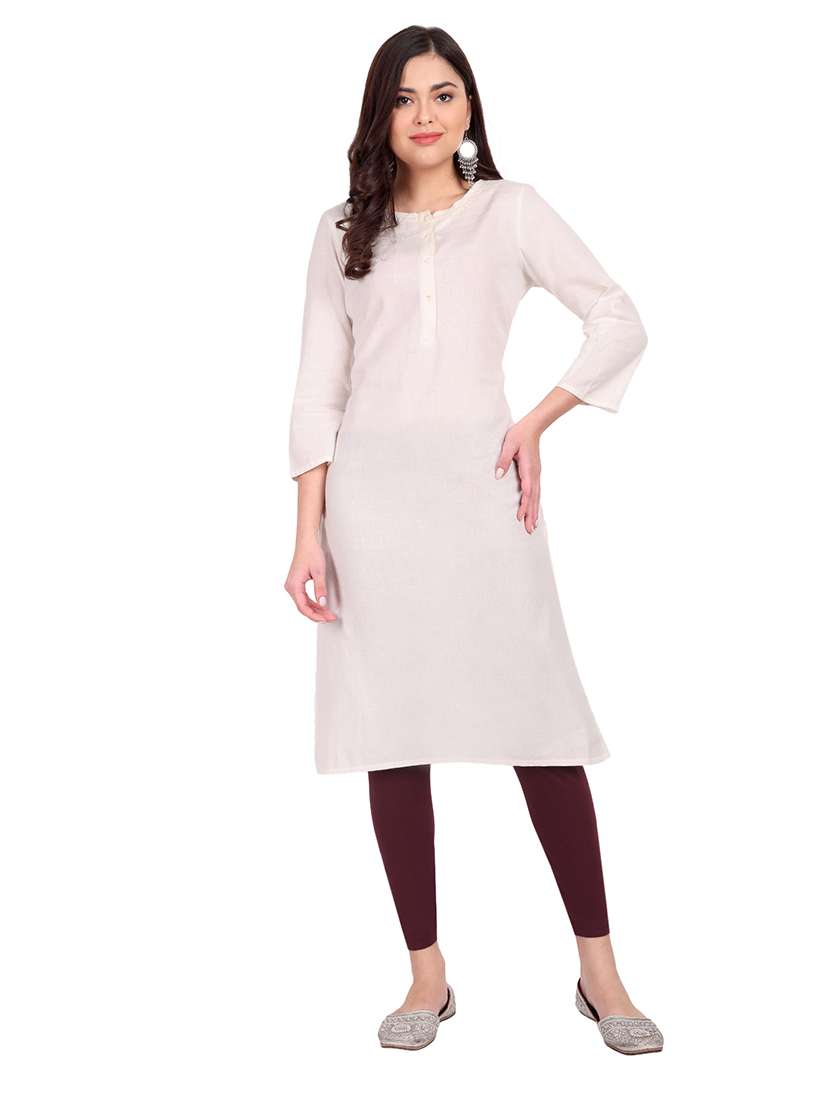 women plain mid rise ankle length leggings - 21648819 -  Standard Image - 3