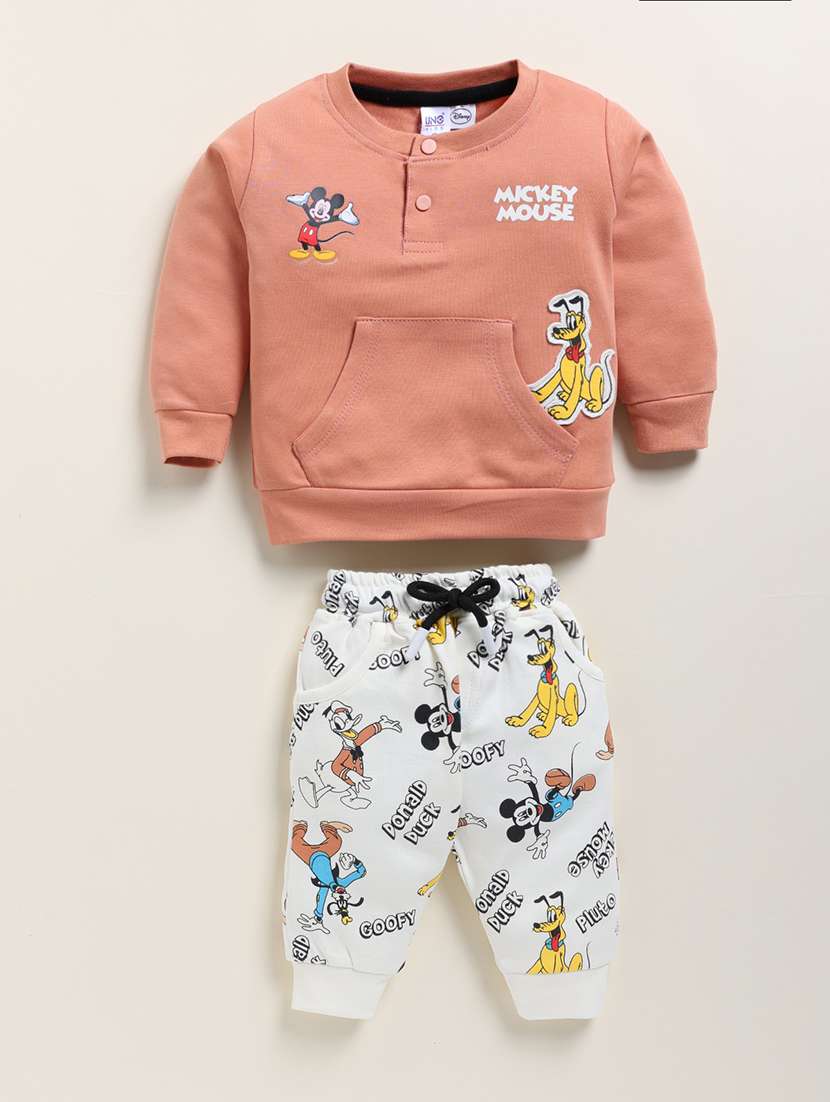 girls printed full length sets