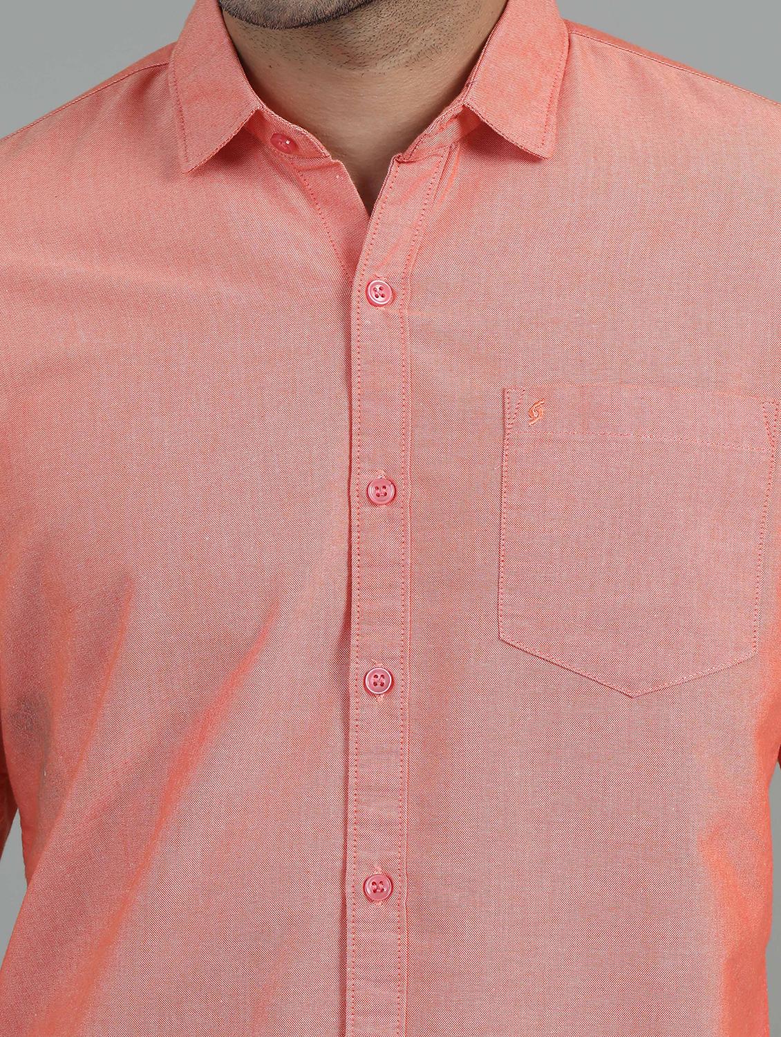 men long sleeves solid casual shirt - 21649360 - Standard Image - 5