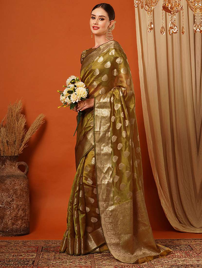 women self design banarasi saree - 21649461 -  Zoom Image - 0