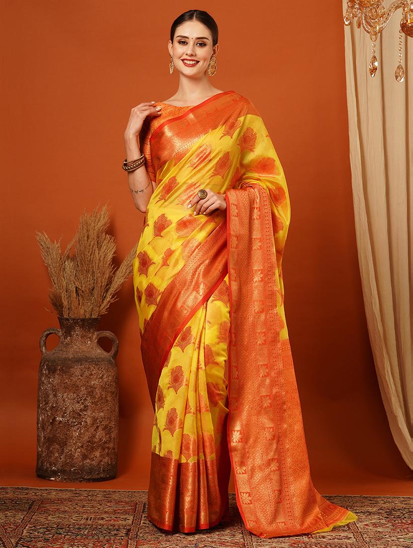 women self design banarasi saree - 21649473 - Zoom Image - 0