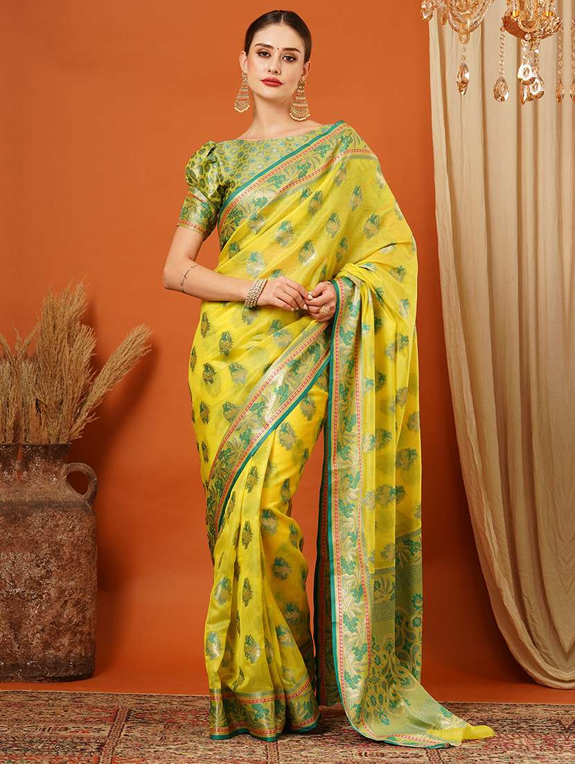 women self design banarasi saree - 21649475 -  Zoom Image - 0
