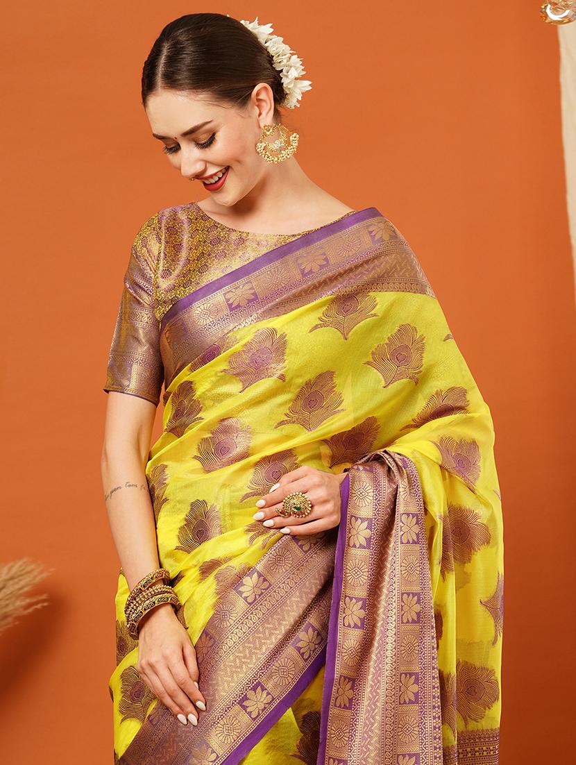 women self design banarasi saree - 21649478 - Standard Image - 3