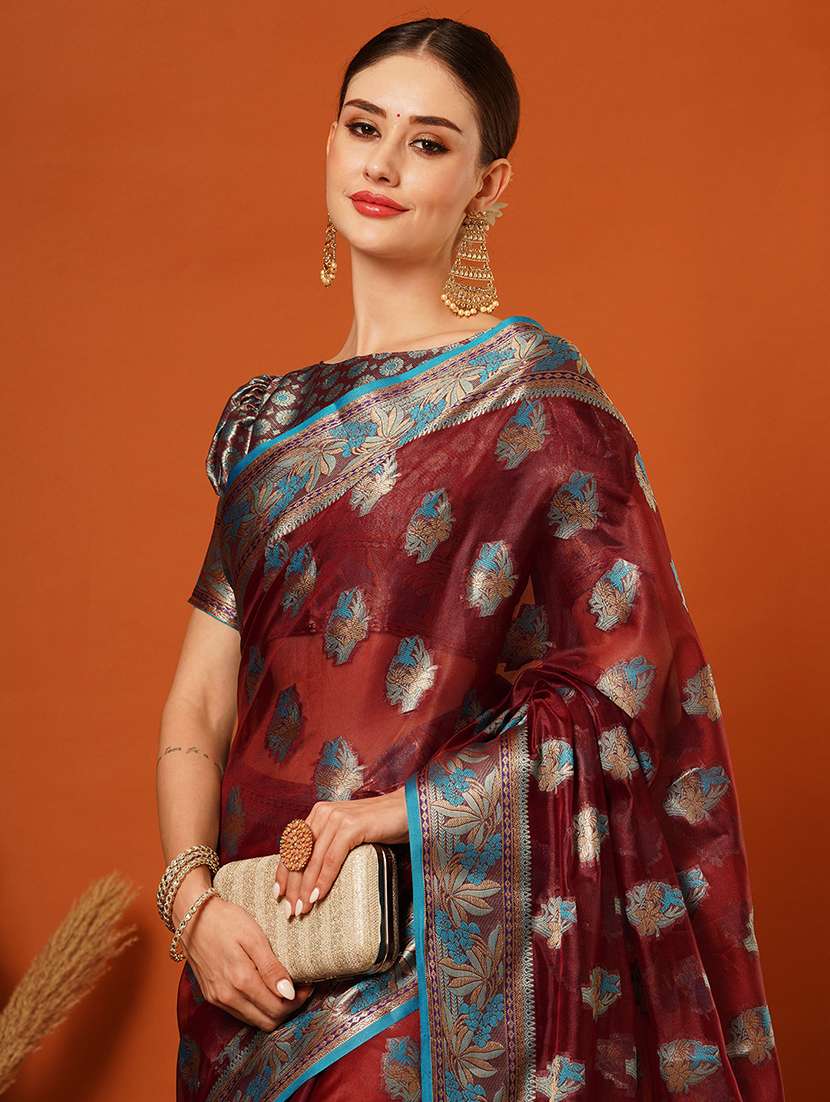 women self design banarasi saree - 21649482 -  Standard Image - 3