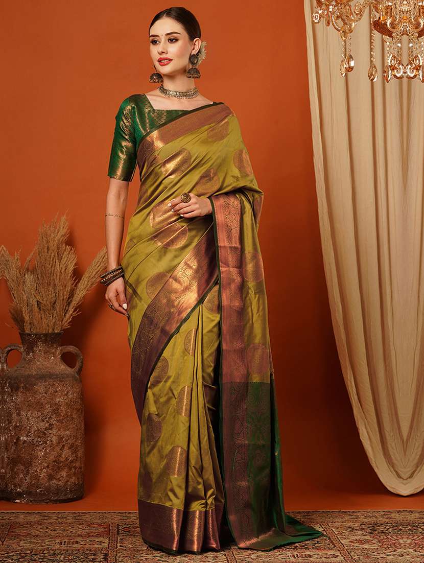 women self design banarasi saree - 21649487 - Zoom Image - 0
