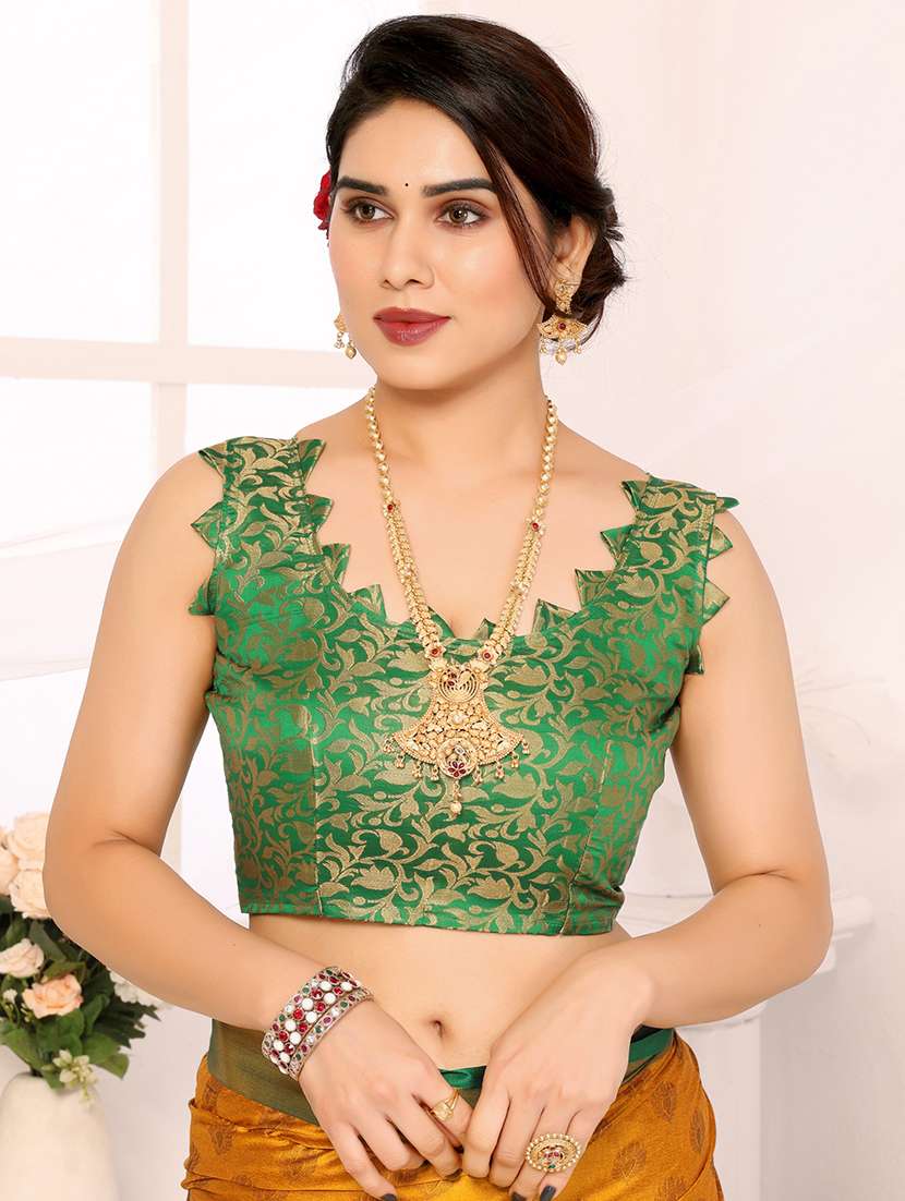 women self design dharmavaram saree - 21649510 -  Standard Image - 5