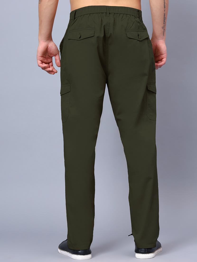 men mid rise solid cargo - 21650270 - Standard Image - 3