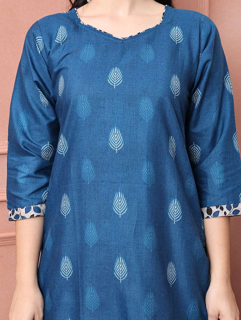 women printed kurta salwar set with dupatta - 21650289 - Standard Image - 3