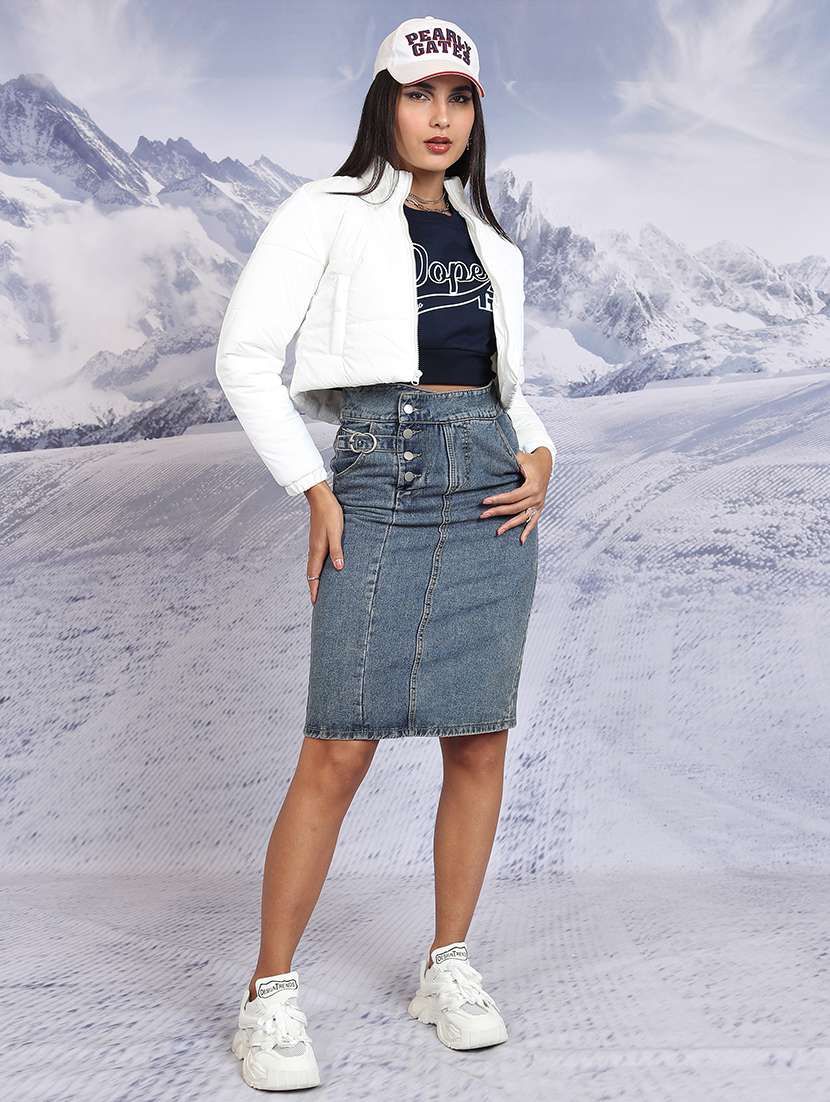 women long sleeves solid quilted jacket - 21651004 -  Standard Image - 3