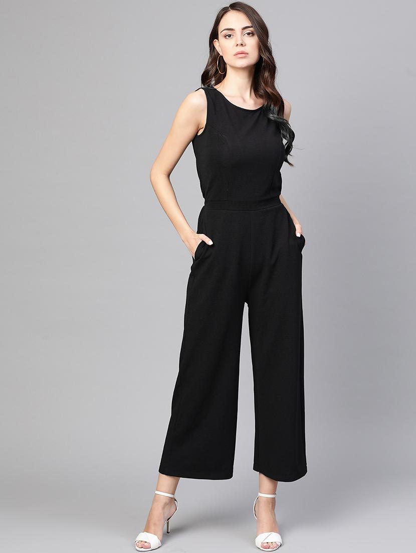women printed full length jumpsuit with shrug - 21651190 - Standard Image - 3