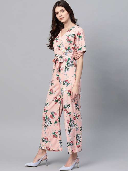 women printed full length jumpsuit - 21651200 - Standard Image - 0