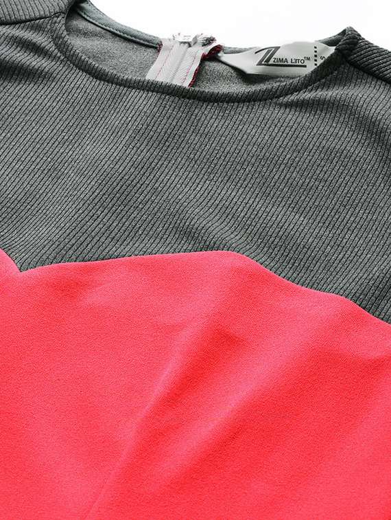 women color blocked sleeveless bodycon dress - 21651495 -  Standard Image - 3