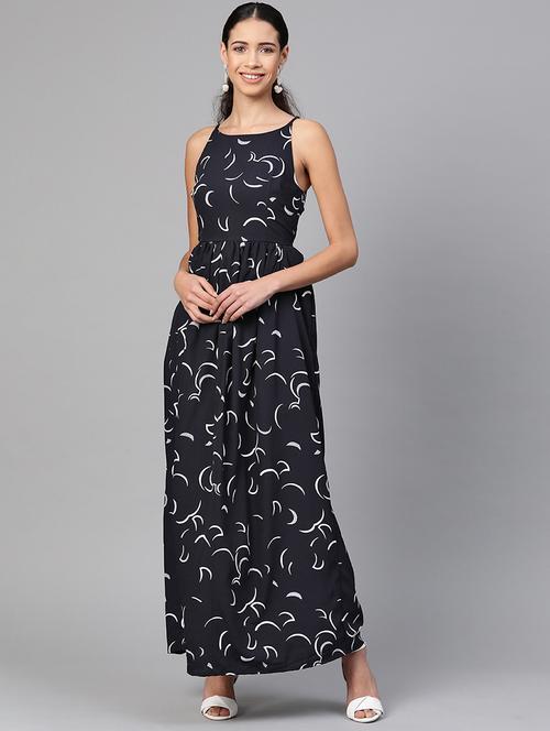 navy blue polyester bodycon dress - 21651519 - Standard Image - 0