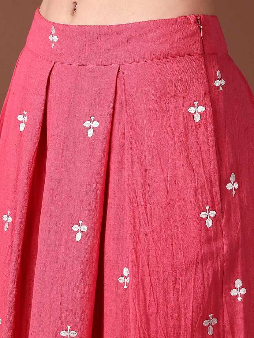 women mid rise printed pleated skirt - 21651532 - Standard Image - 5