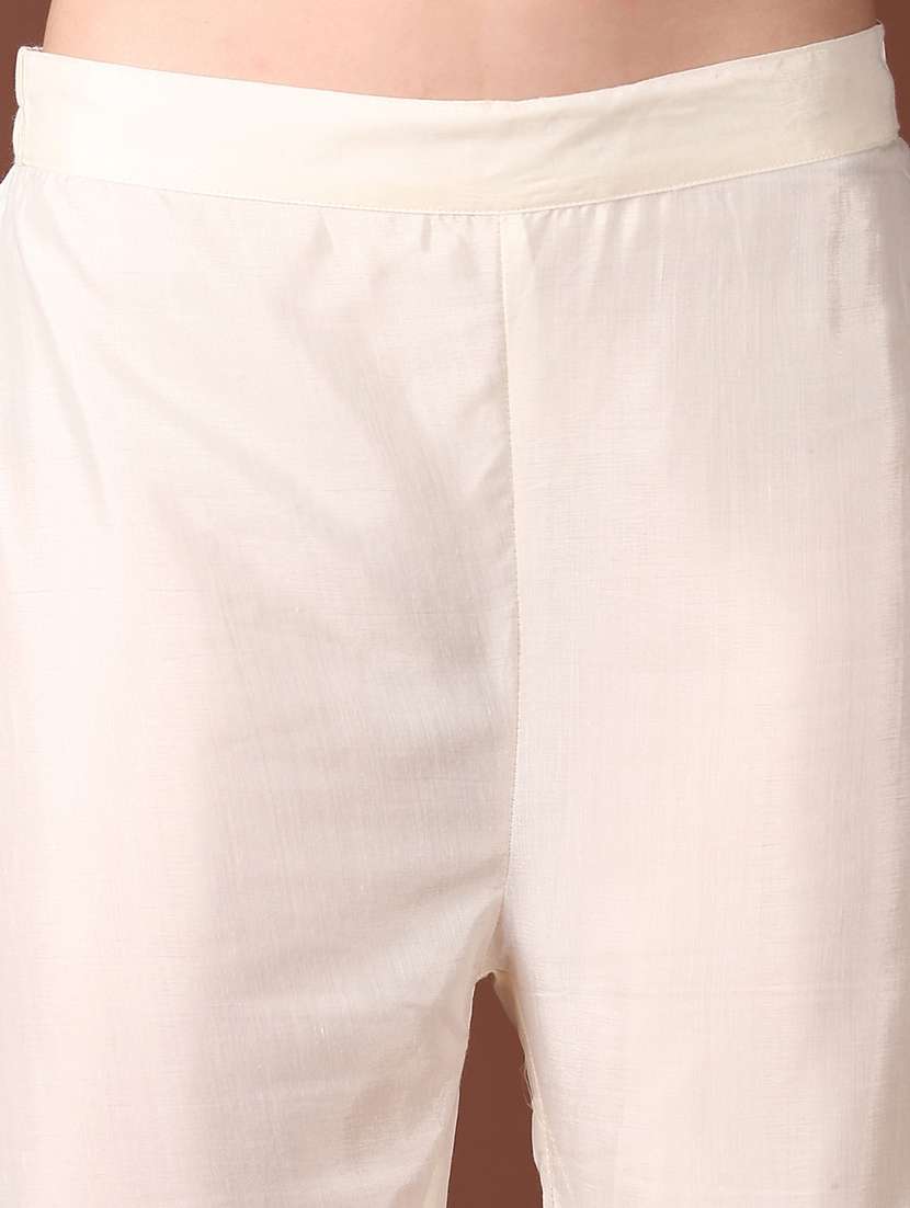 women off white kurta sharara set with dupatta - 21651541 -  Standard Image - 5