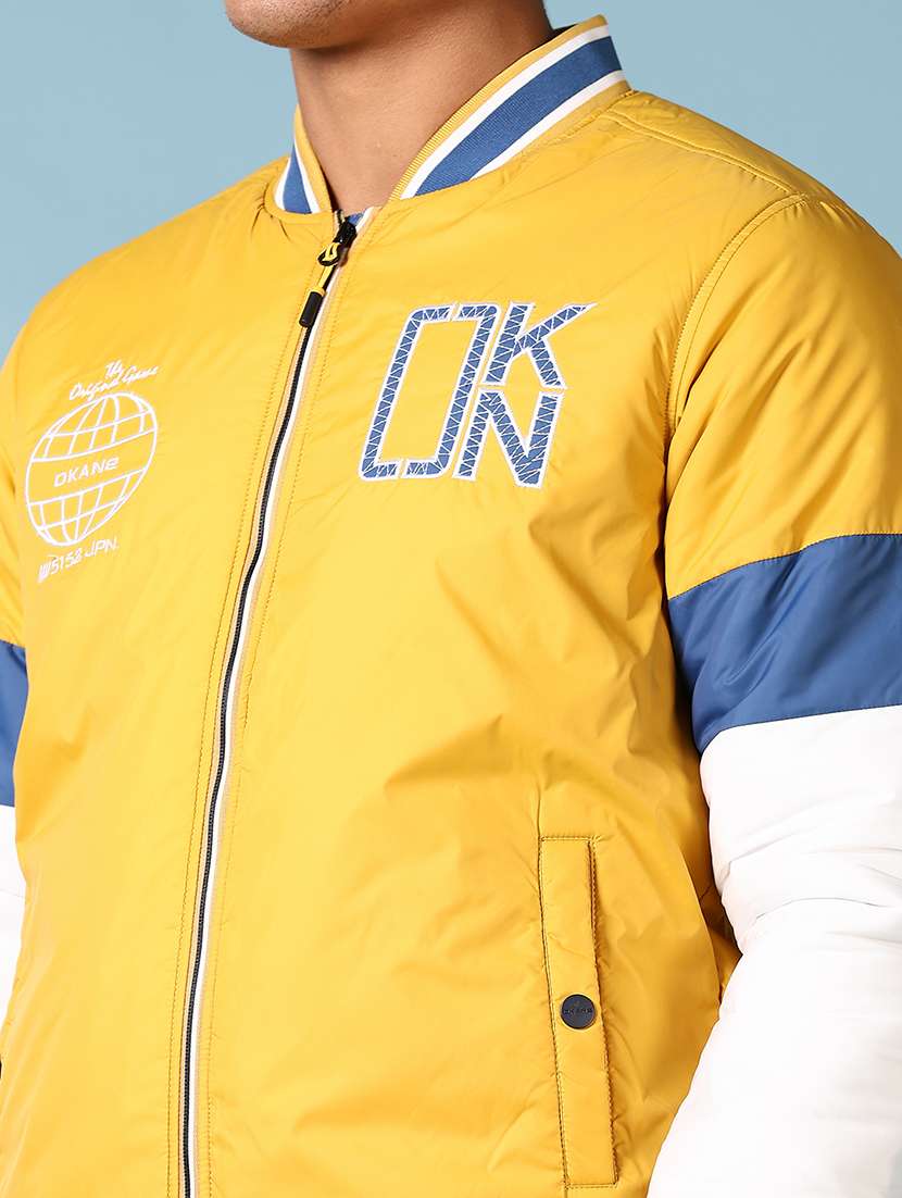 men typography print long sleeve varsity jacket - 21651631 -  Standard Image - 5