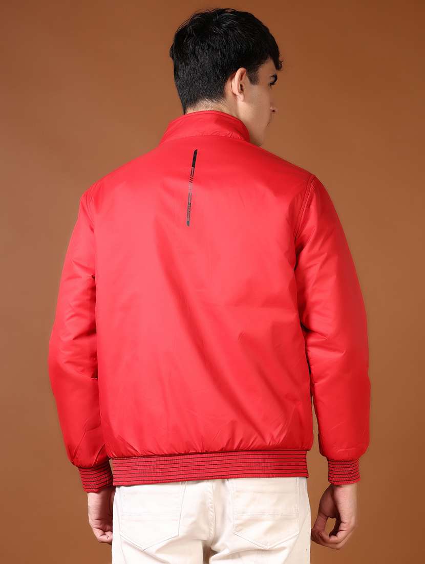 men solid long sleeve reversible bomber jacket - 21651632 -  Standard Image - 3