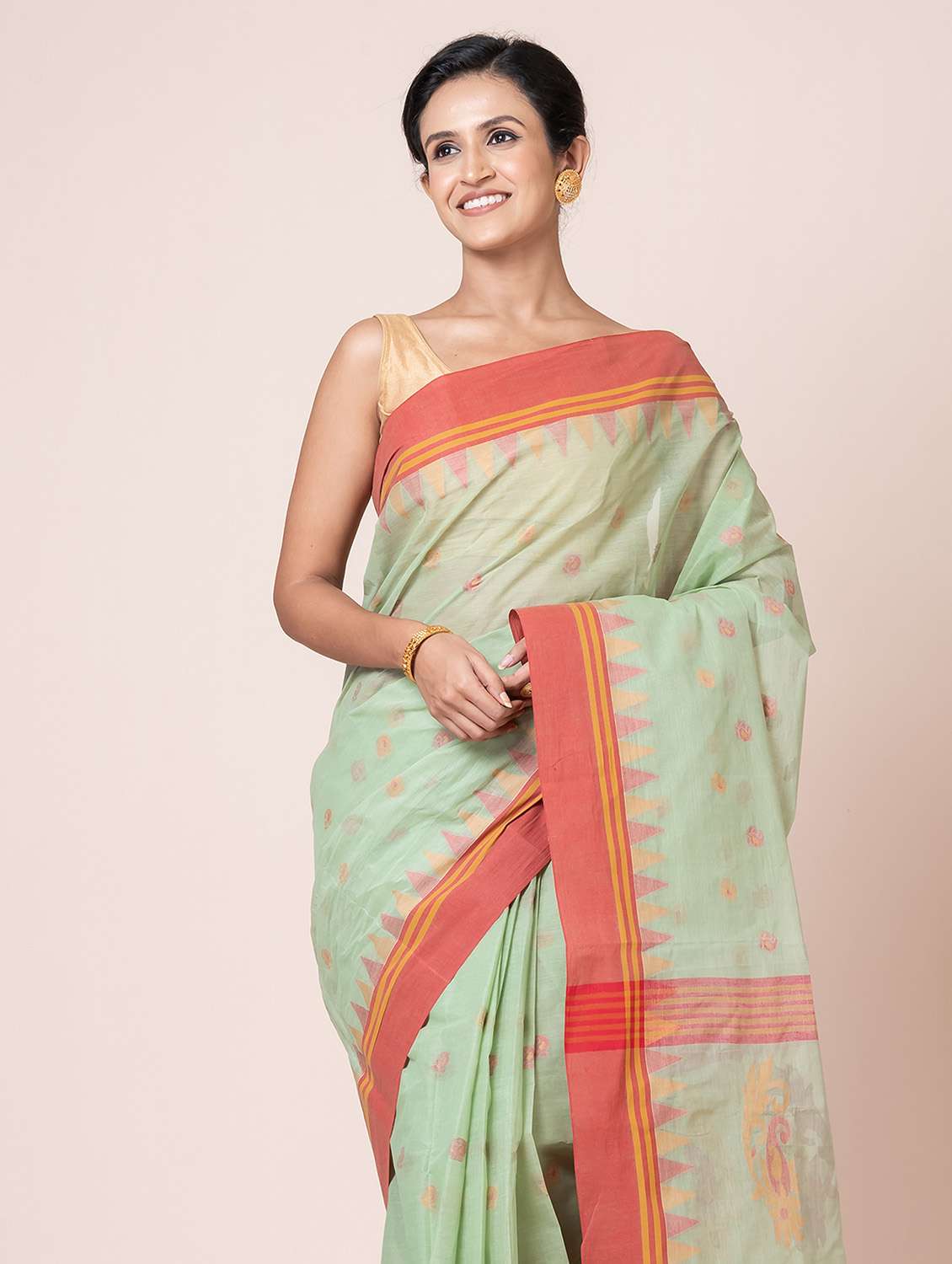 women self design handloom saree - 21651717 -  Standard Image - 3