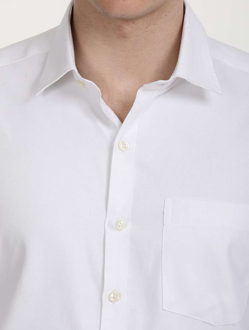 men solid long sleeve formal shirt - 21651953 -  Standard Image - 5