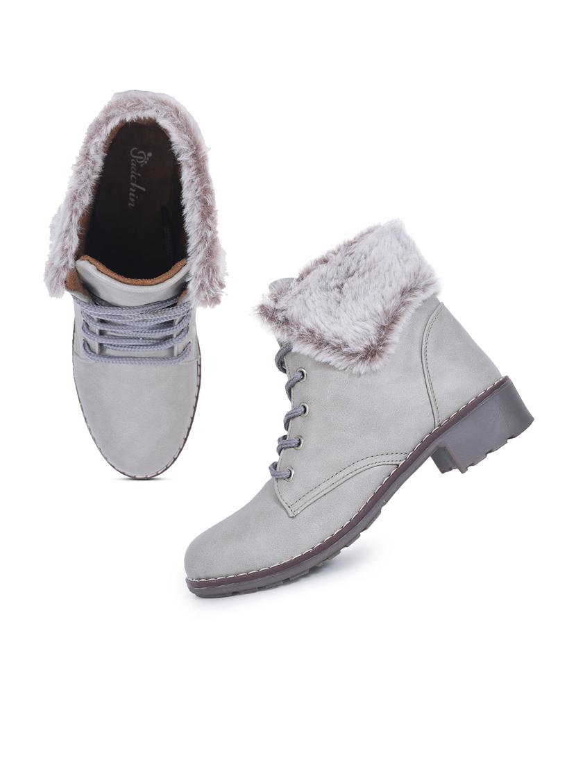 women ankle lenght lace up boot - 21652599 - Standard Image - 3