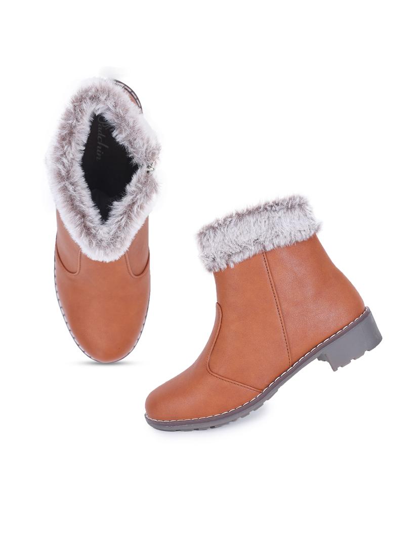 women ankle lenght zipper boot - 21652603 - Standard Image - 3
