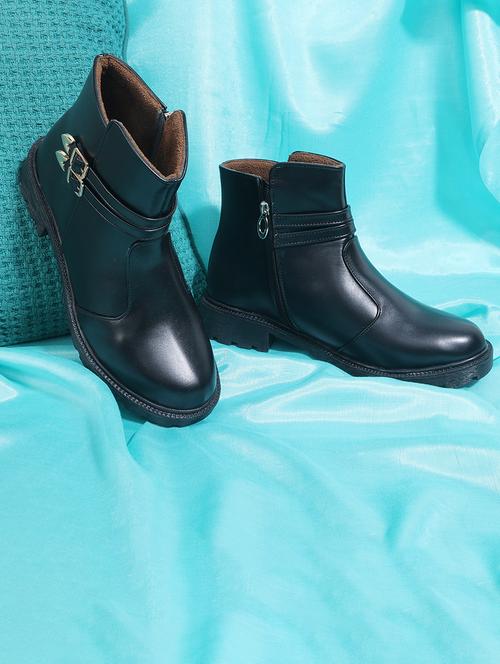 women ankle lenght zipper boot - 21652610 -  Standard Image - 0