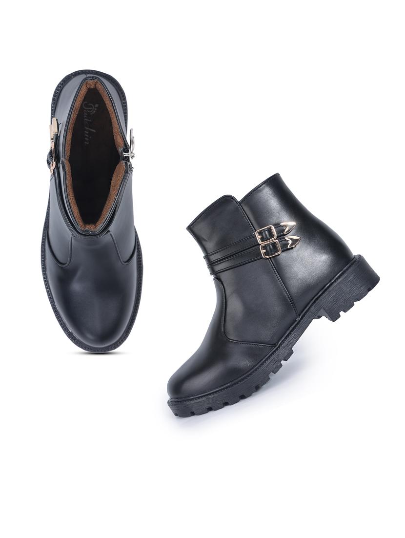 women ankle lenght zipper boot - 21652610 - Standard Image - 3