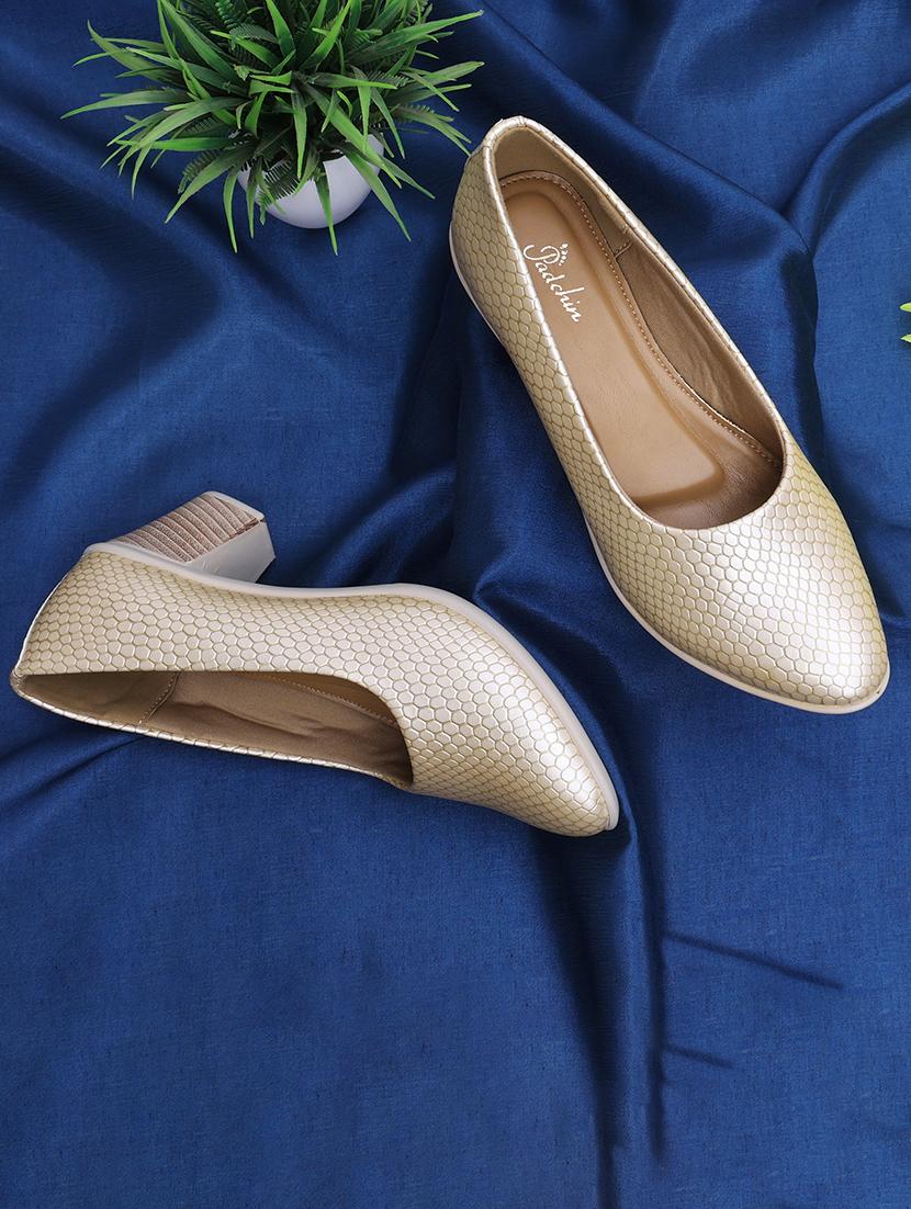 women beige slip on pump - 21652659 -  Zoom Image - 0