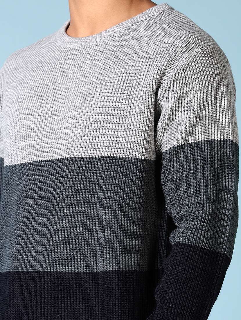 men self design long sleeve pullover - 21652734 -  Standard Image - 5