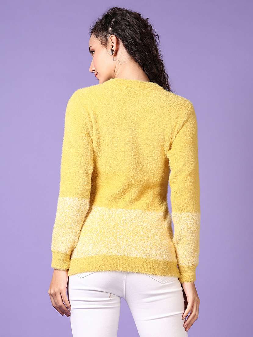 women self designed long sleeves pullover - 21652739 -  Standard Image - 3