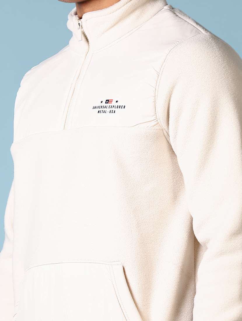 men solid long sleeve sweatshirt - 21652768 -  Standard Image - 5