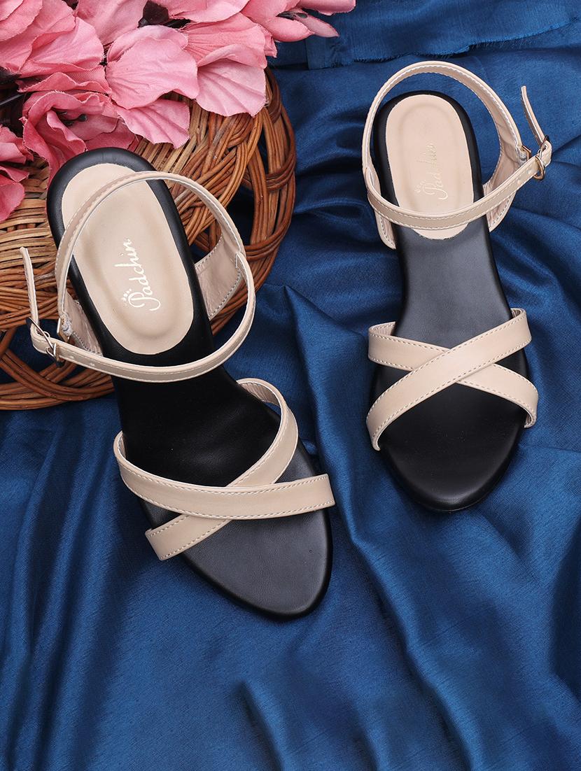 women solid ankle strap sandal - 21652901 -  Zoom Image - 0